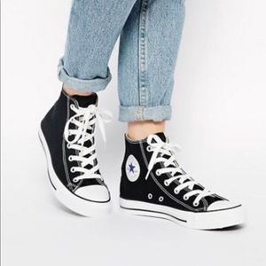 black converse
